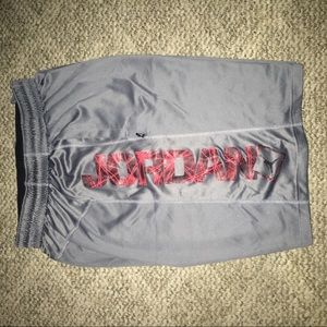 GRAY DRI-FIT JORDAN SHORTS